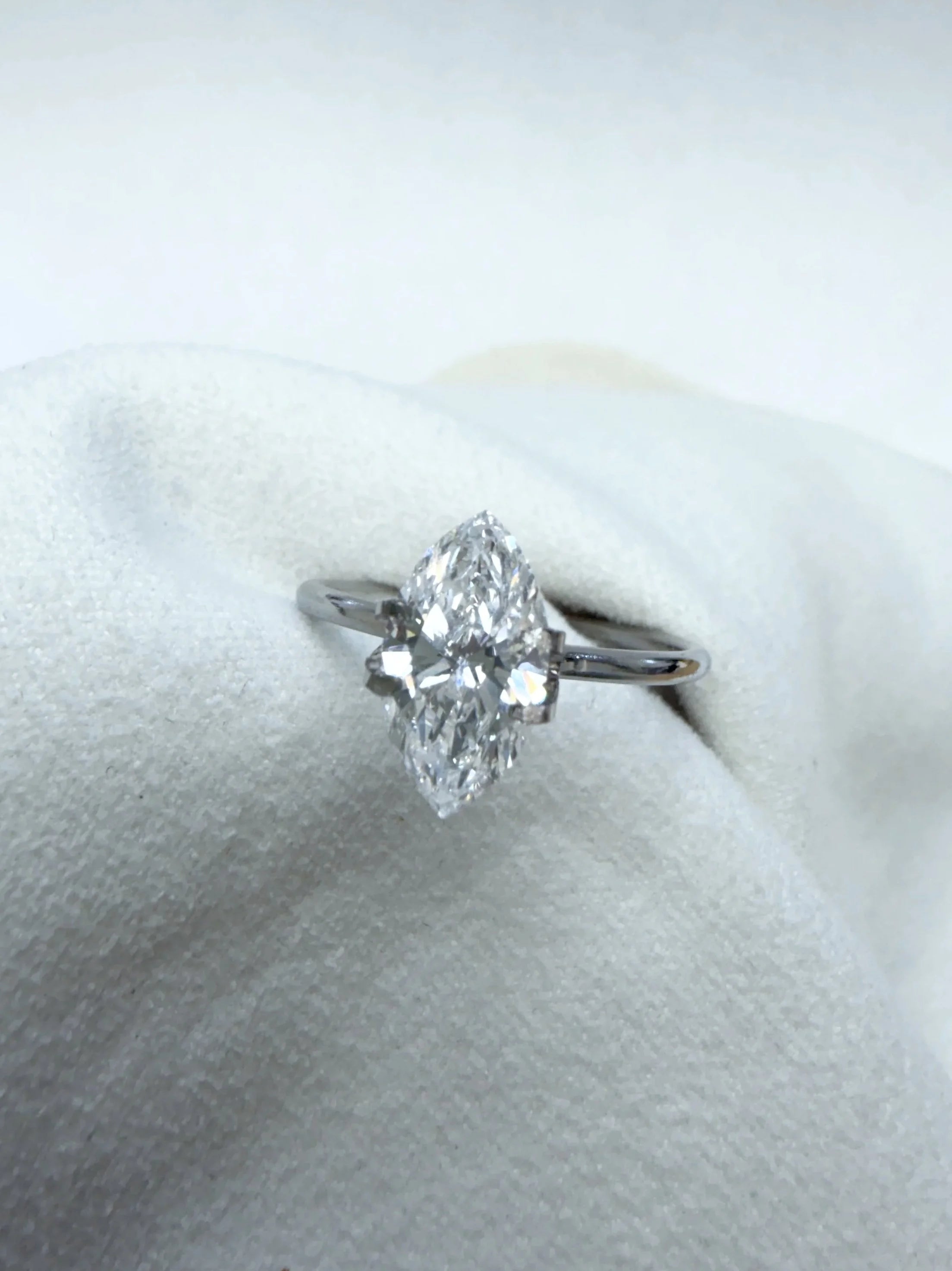 2.01 ct D/VS1 Marquise Cut Lab-Grown Diamond