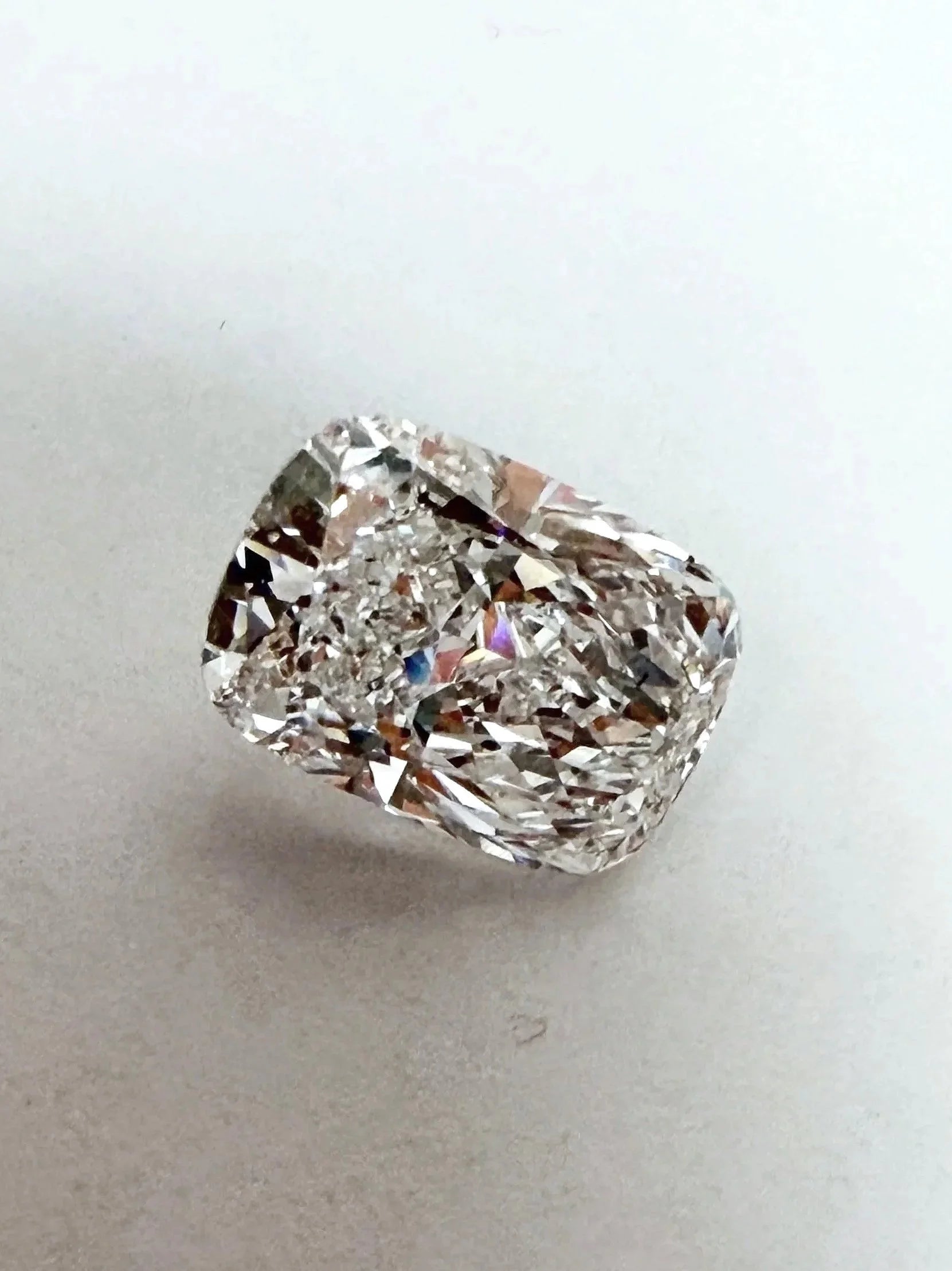 4.22 ct. E/VVS2 Cushion Cut Elongated Lab-Grown Diamond